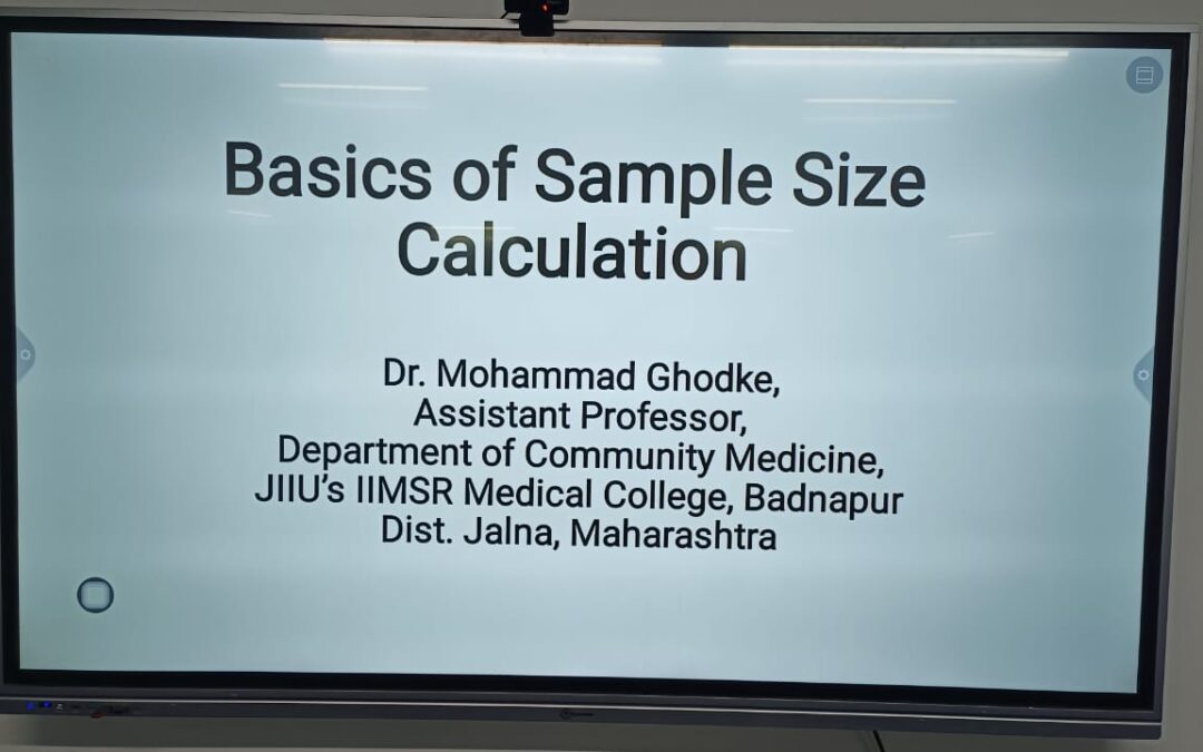 Sample Size Calculation in Health Research and Randomized Controlled Trials