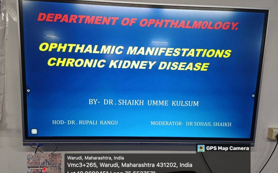 Retinal Manifastation in CKD